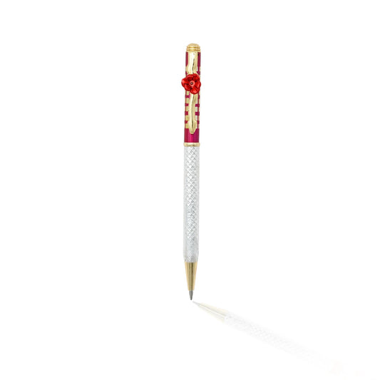 This Silver Gold Polish Pen perfect gift for teachers day, corporate professionals, and writers alike.