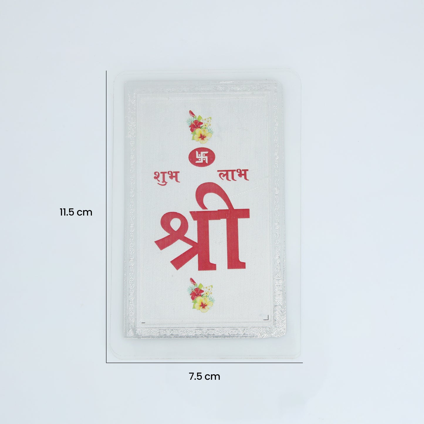 Pure Silver Shree Shubh Labh Yantra