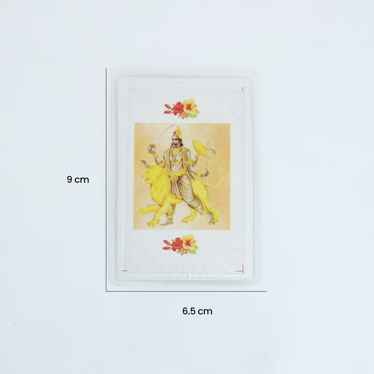 Pure Silver Plated Shree Mangal Yantra