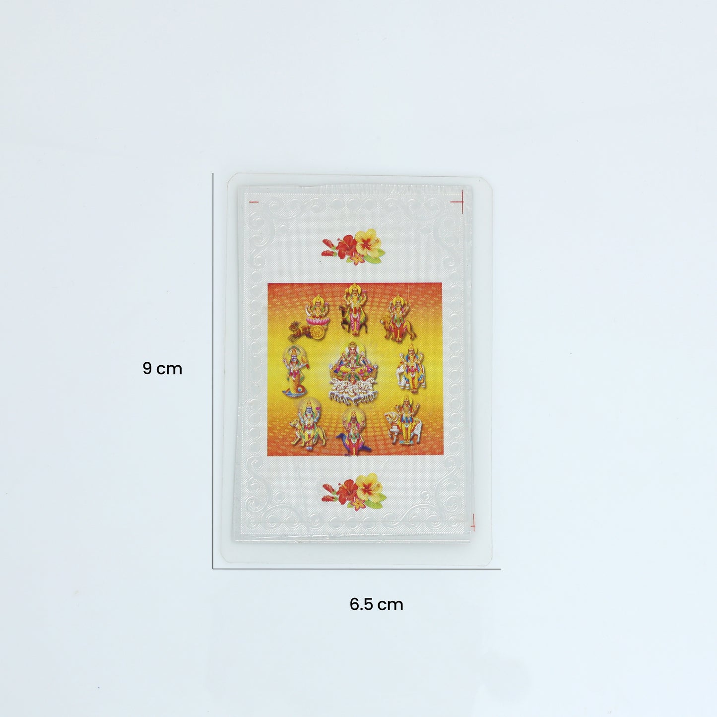 Silver Navgraha Yantra 9 Planets Protection