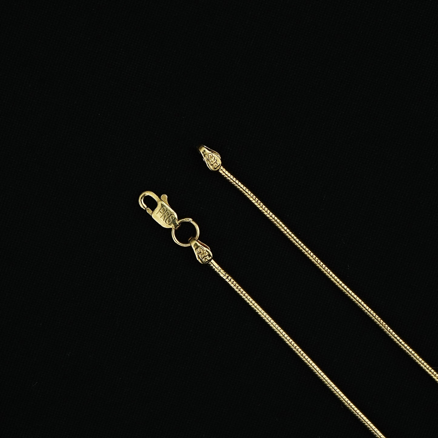 Stylish gold plated silver snake chain for everyday wear