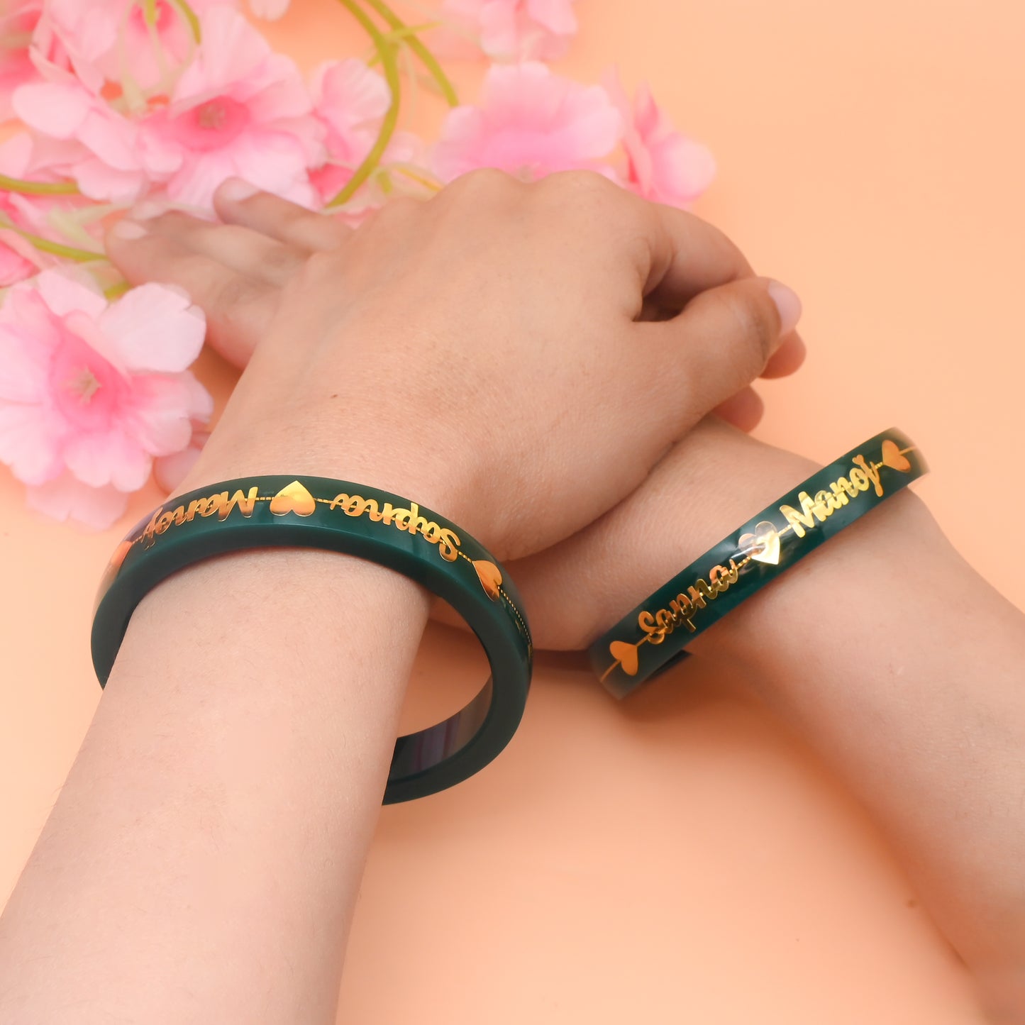 Timeless Elegance: Custom Gold Bangles with a Personal Touch for Women