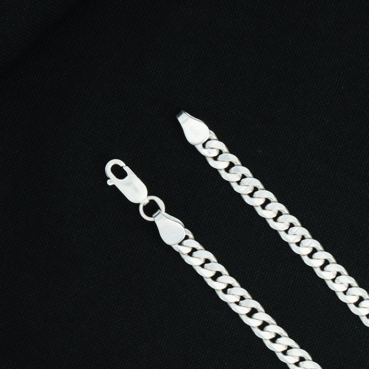 Boys' stylish curb chain in sterling silver