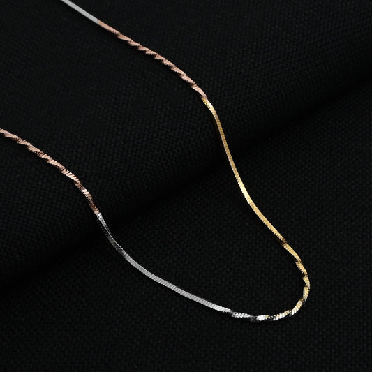 Silver Twisted Treasure Women's Chain