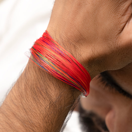 Thread Coloured Moli Bracelet