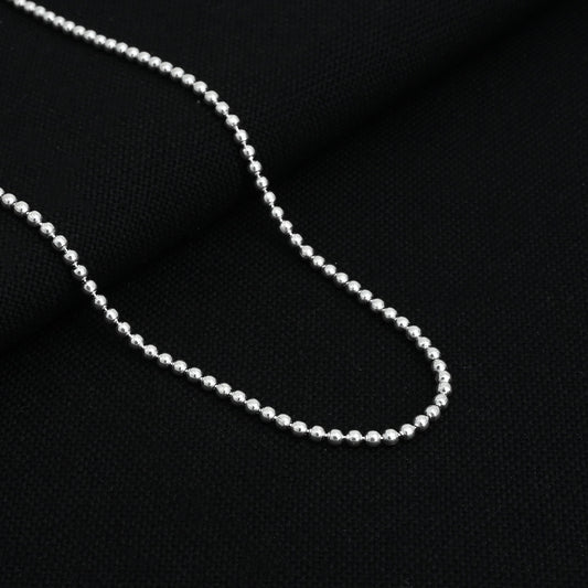 Silver Stylish Aura Boys Chain