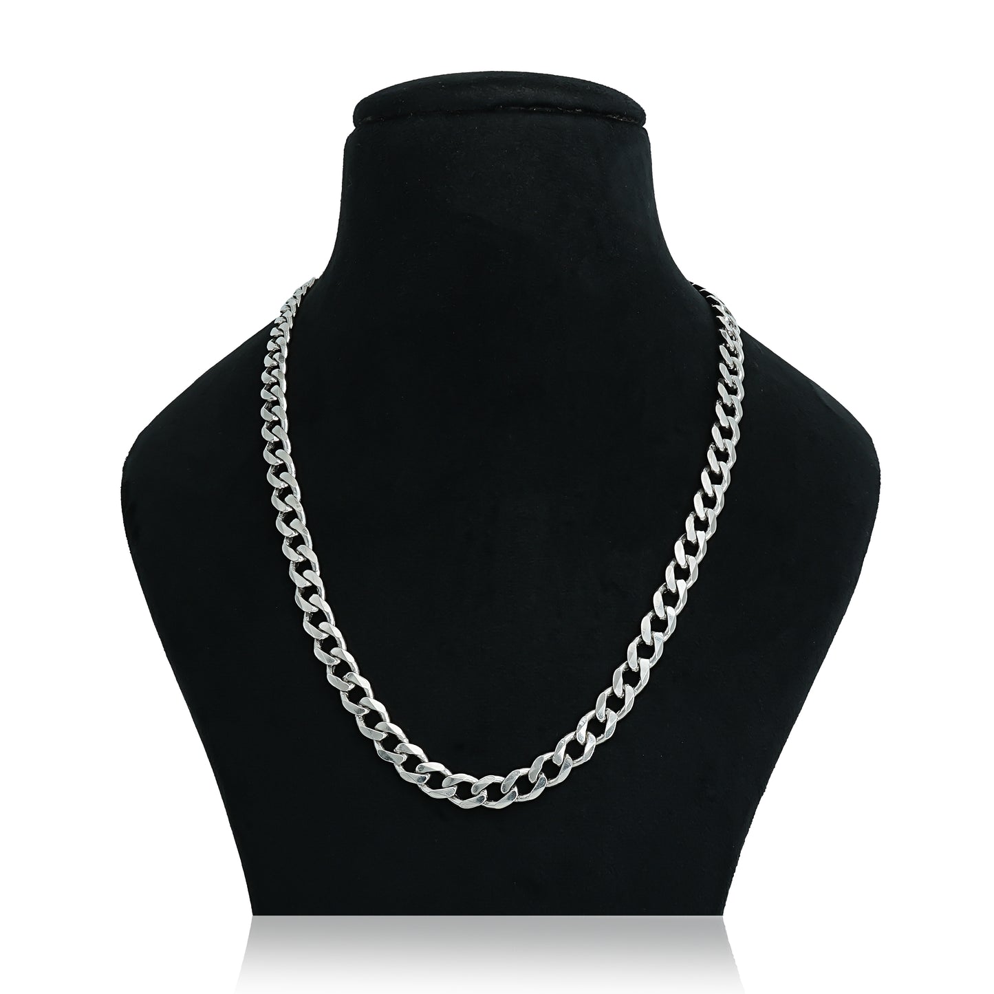 Sterling silver curb chain designed for boys