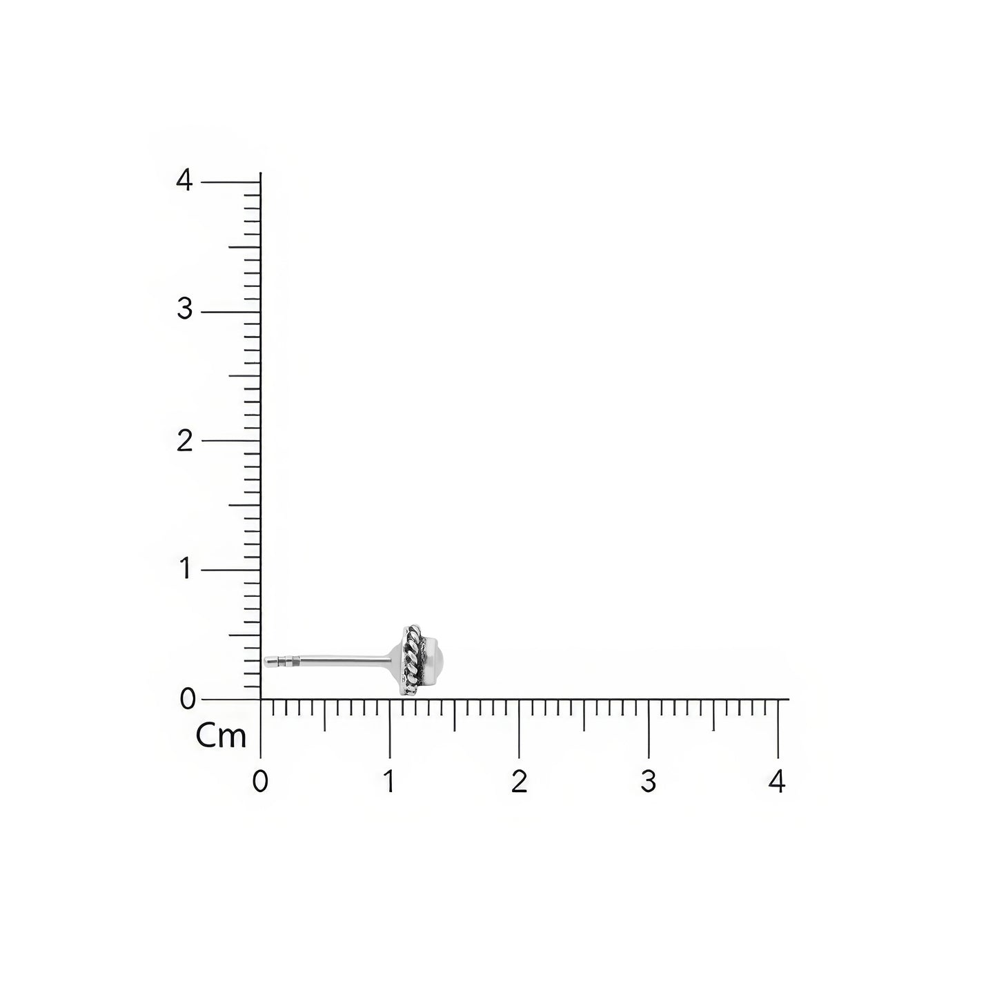 Chic Blue Gem Earrings