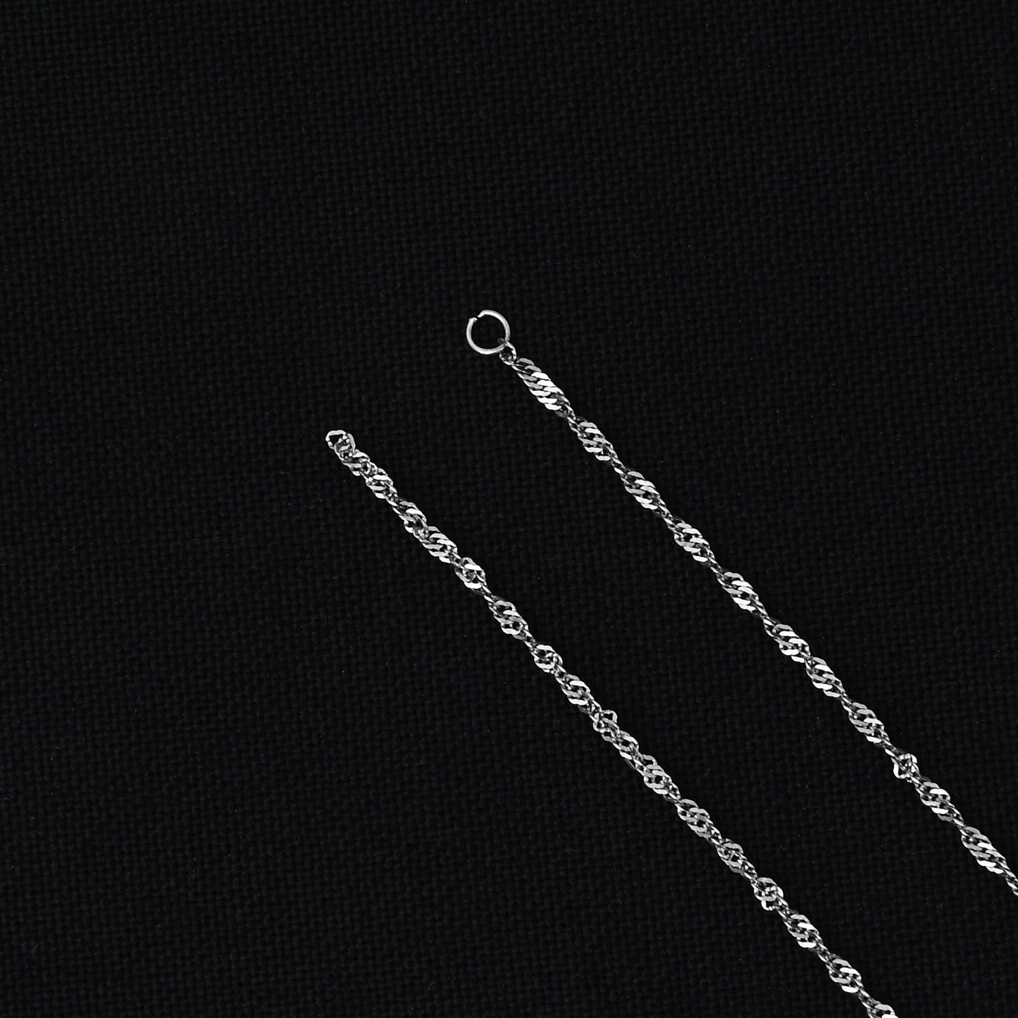 Silver Glossy Round Chain