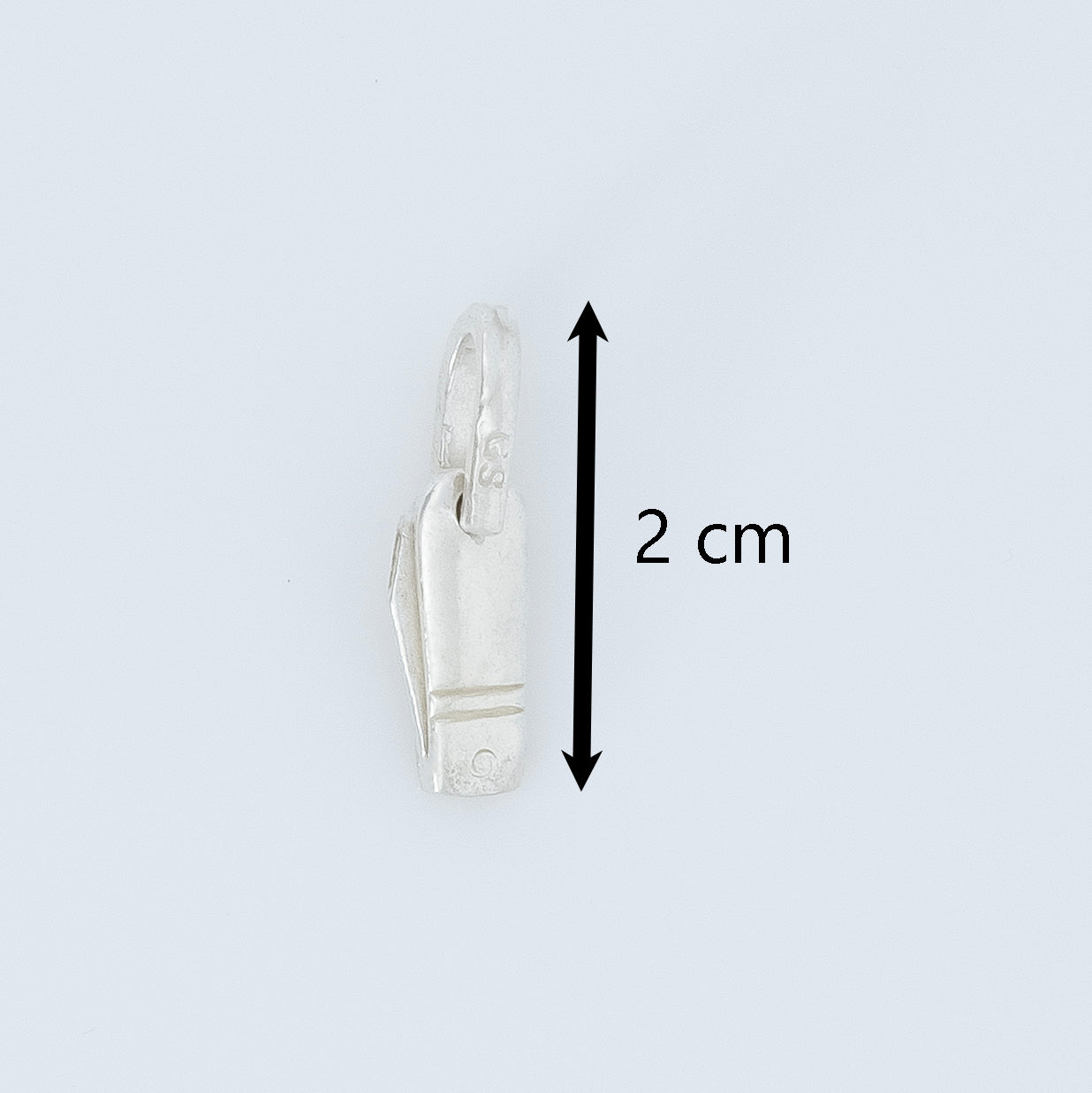 Silver Knife(chaku) Design Pendant