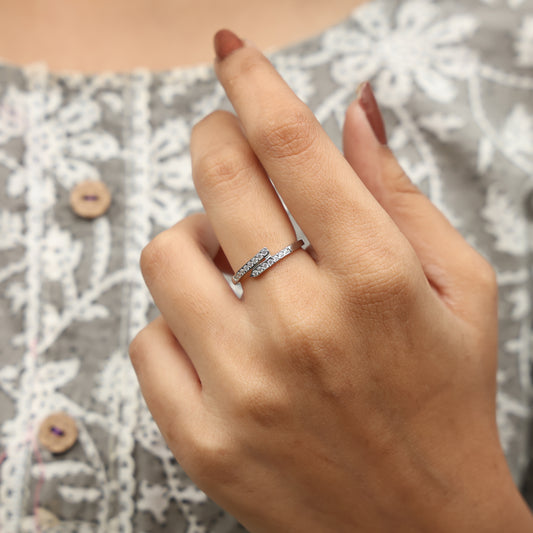 Soulbound Silver Circle Ring