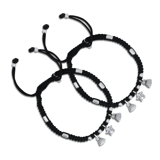 Beautiful Design Silver Dhaga Payal for Girl's