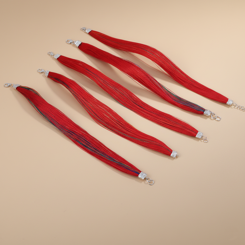 Thread Coloured Moli Bracelet