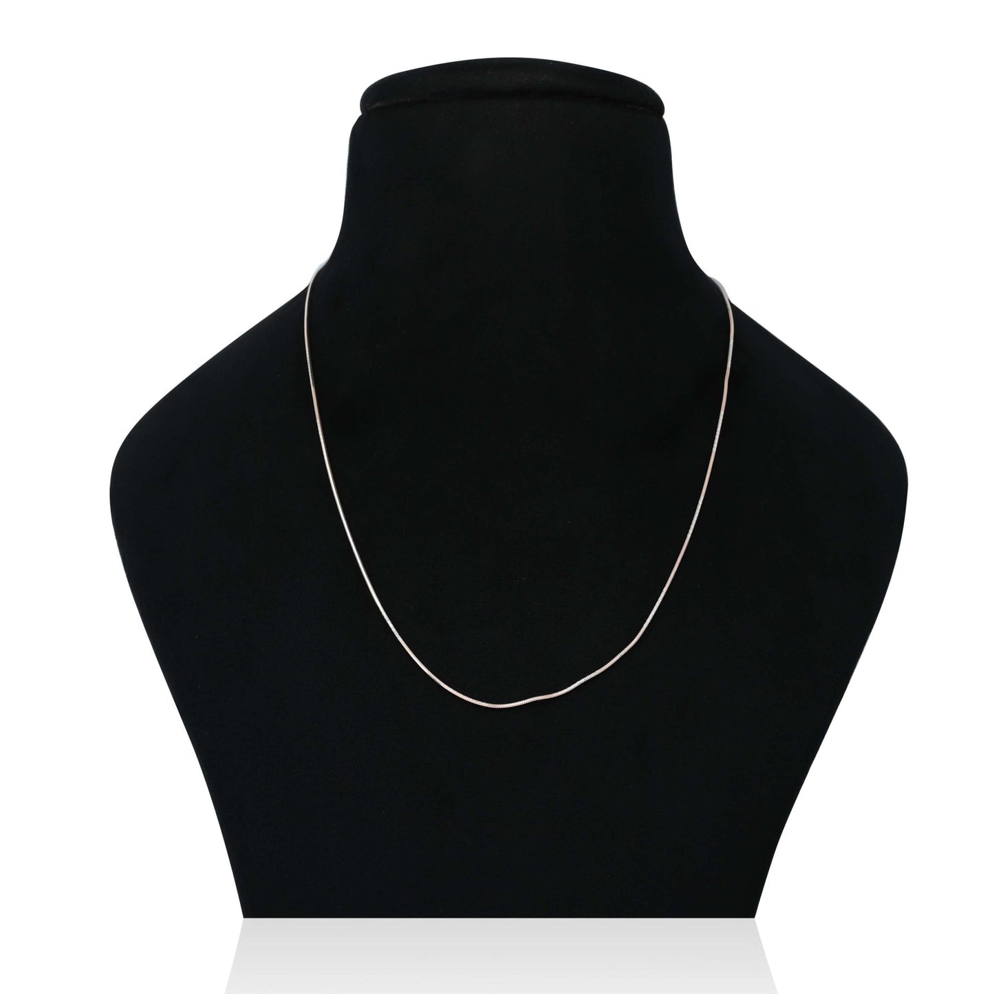 Sterling silver chain for boys featuring a simple and sleek design