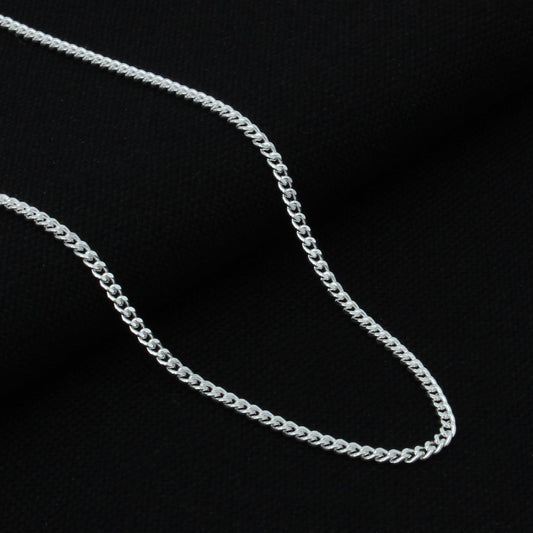 Silver Interlinked Rainy Chain