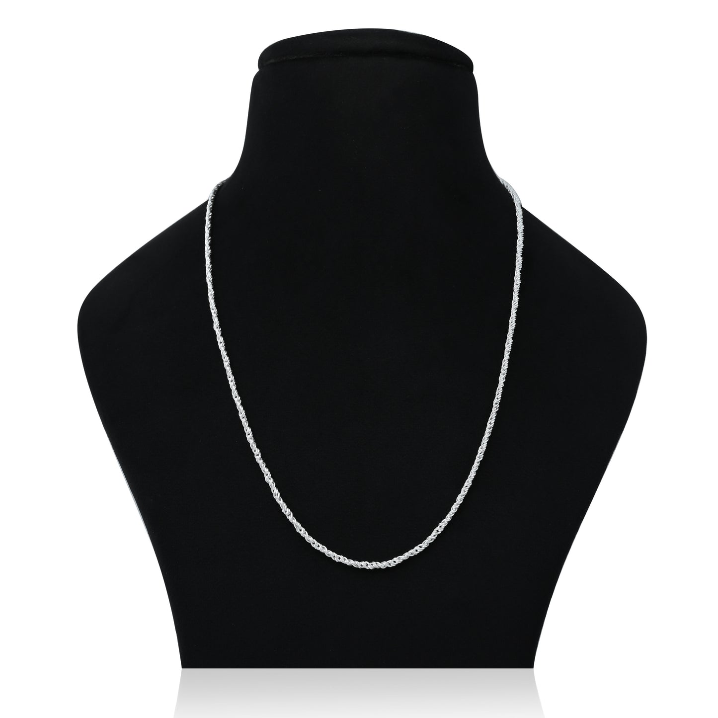 Silver dazzling tangled chain designed for boys