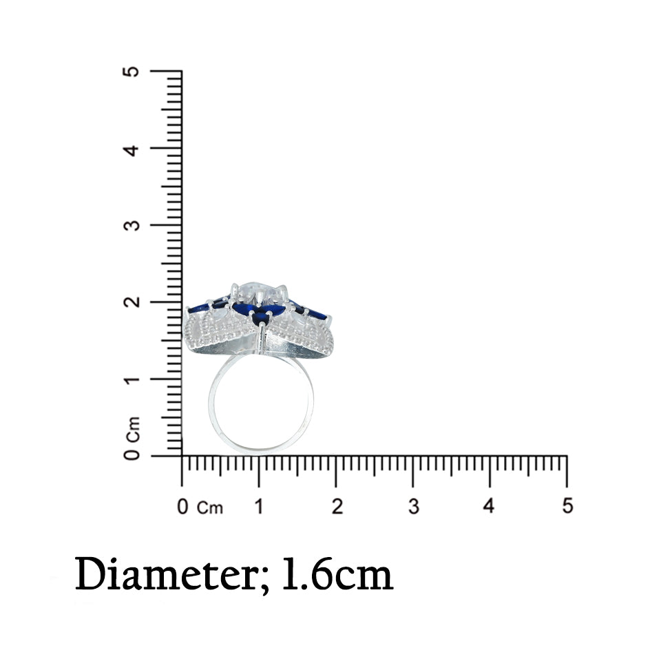 Women's Sterling Silver Designer Ring