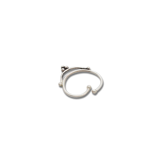 Silver Traditional Nose Ring