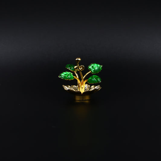 Handcrafted Tulsi plant, bringing spiritual harmony and devotion into your life and space.