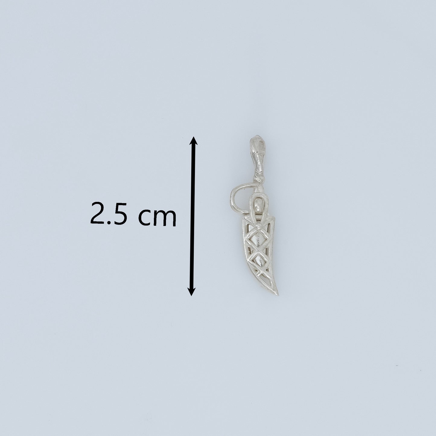 Silver Sword( talwar, chaku ) With Sheath Pendant