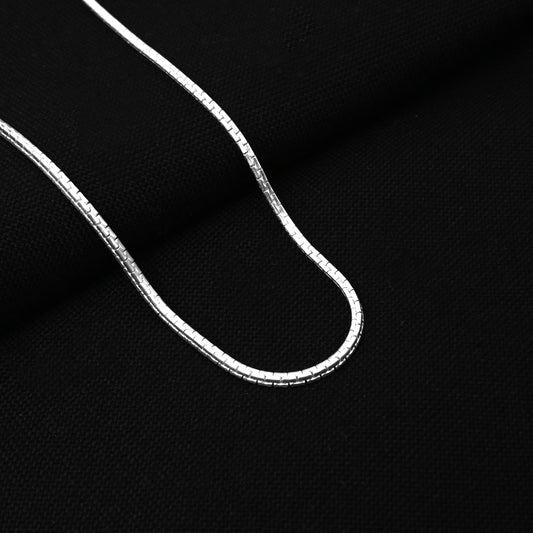 Classic Silver Chain for Casual or Formal Wear