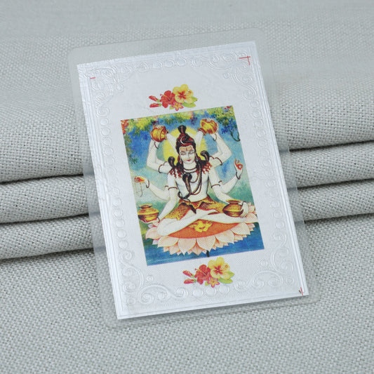 Silver Maha Mrityunjaya Yantra Attract Wealth, Prosperity & Abundance