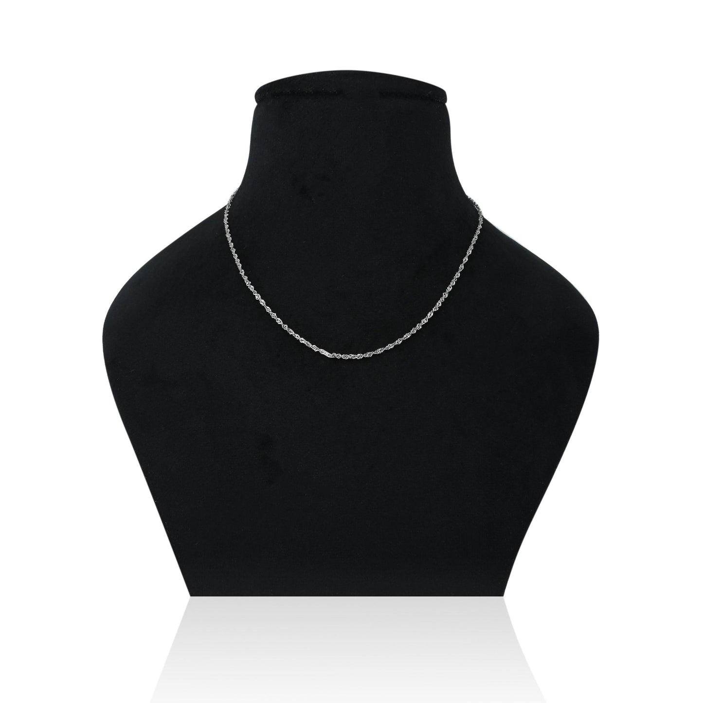 Silver Glossy Round Chain