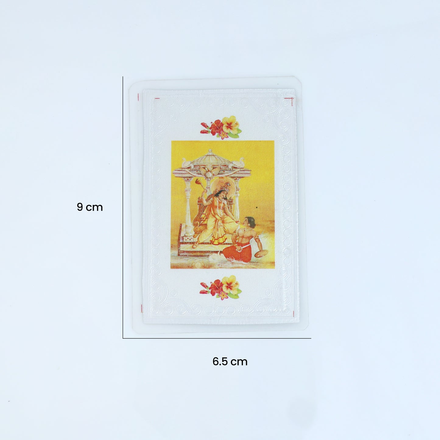 Silver Plated Shree Baglamukhi Yantra Attract Wealth, Prosperity & Abundance