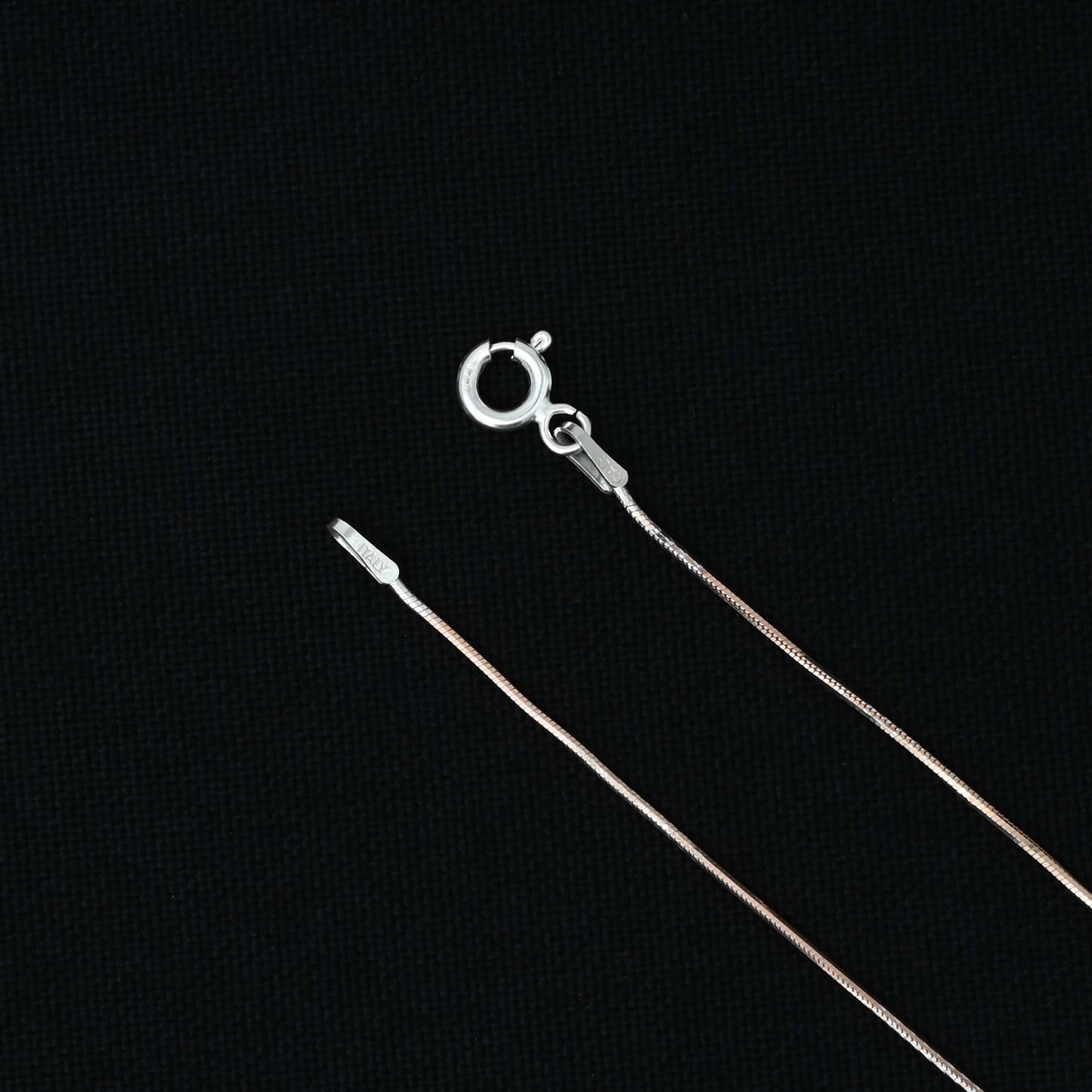 Stylish and simple sterling silver chain designed for boys