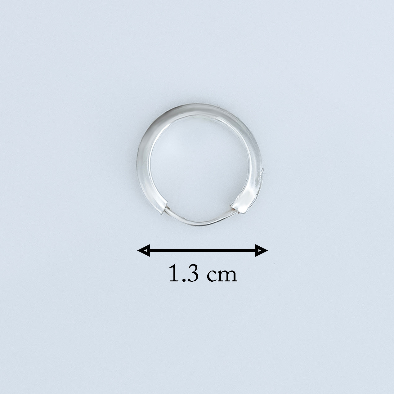 Classic Silver Small Hoop Earrings