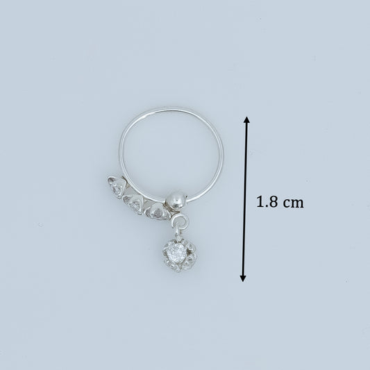 Minimal Hanging Earrings Sterling Silver