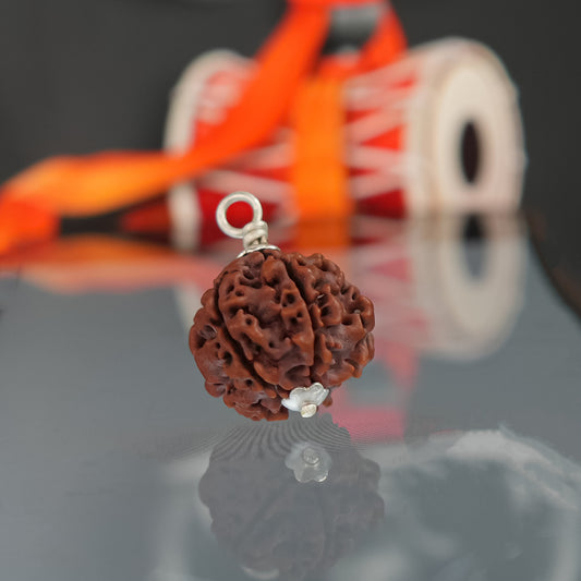 Shri Kedar Ruj Rudraksha Pendant Spiritual Protection & Devotion