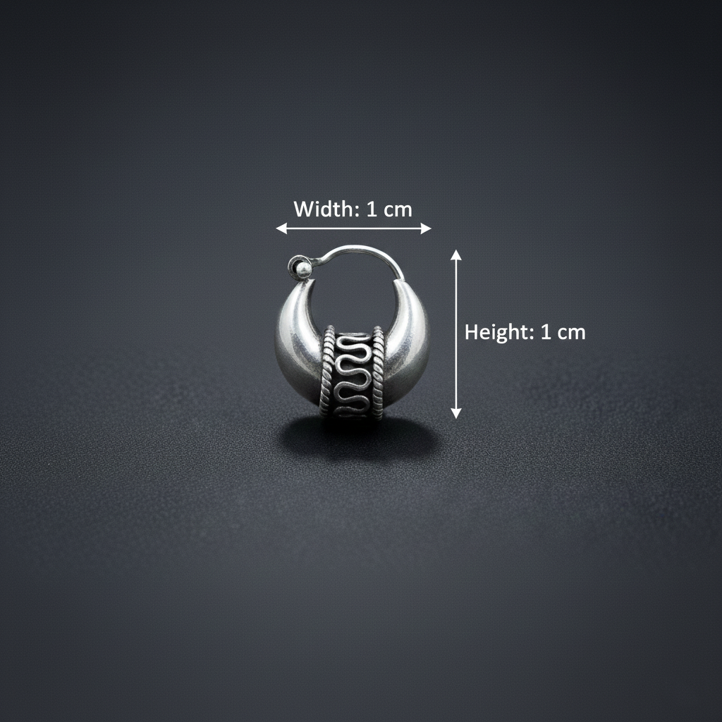 Royal Oxidized Silver Boy's Bali