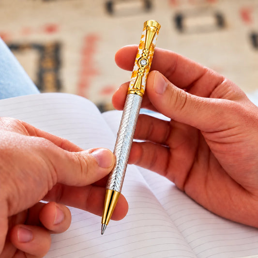 SIlver White Diamond Pen