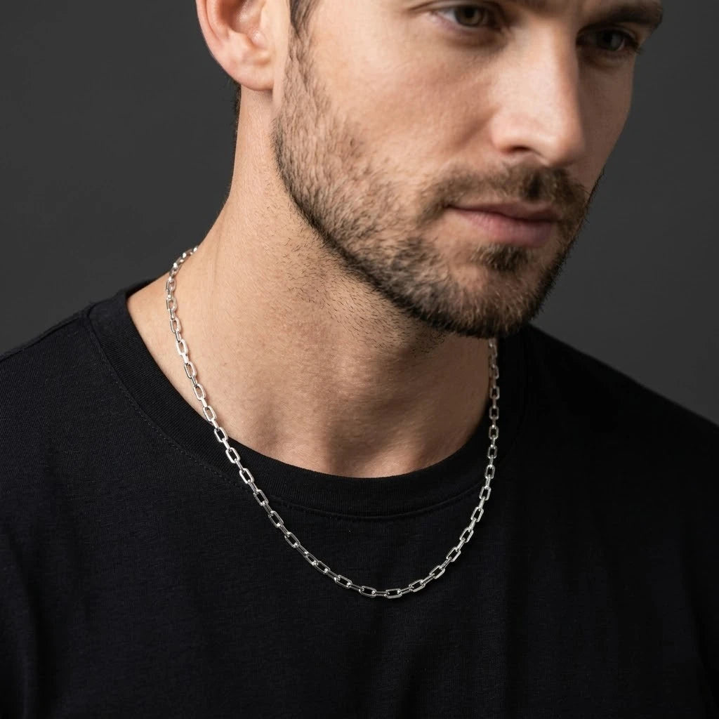 Silver Classic Love Chain for Boy