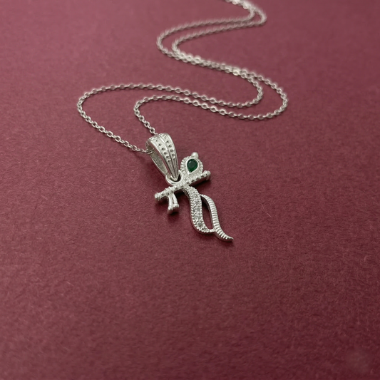 Silver Krishna Flute Pendant for Men & Women