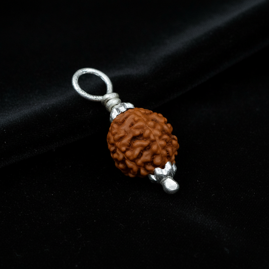 Silver Rudraksha Classic Pendant