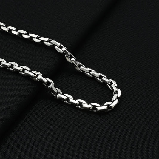 Silver Unity Soft Linked Boys Chain