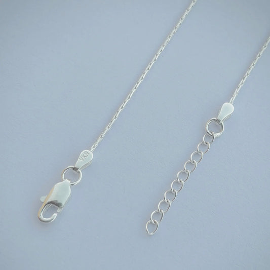 Classic Silver Beads Anklet for a Timeless Look.