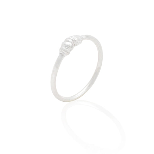 Cute Silver Shiny Kada for Baby - Perfect for Little Ones