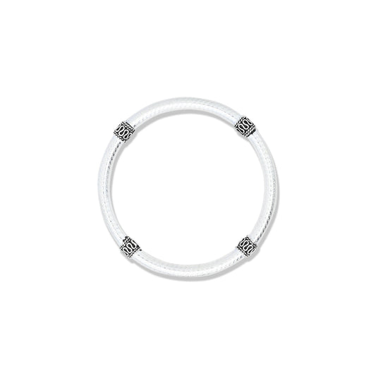 Silver Rising Radiance Bracelet - Elegant and Sparkling Jewelry