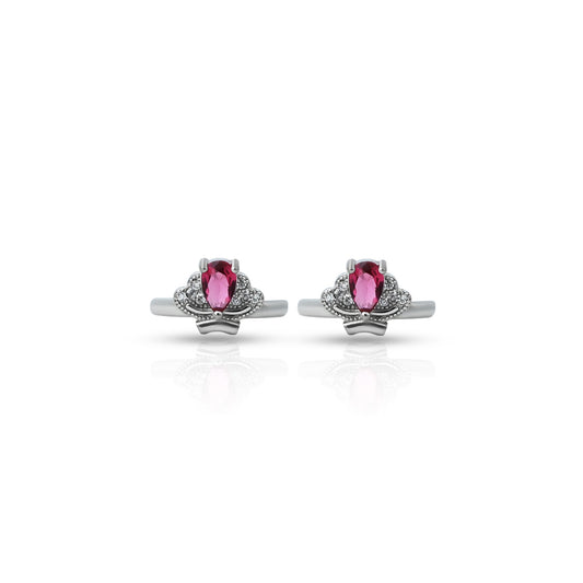 Silver Crown Design Bichhiya for Girls