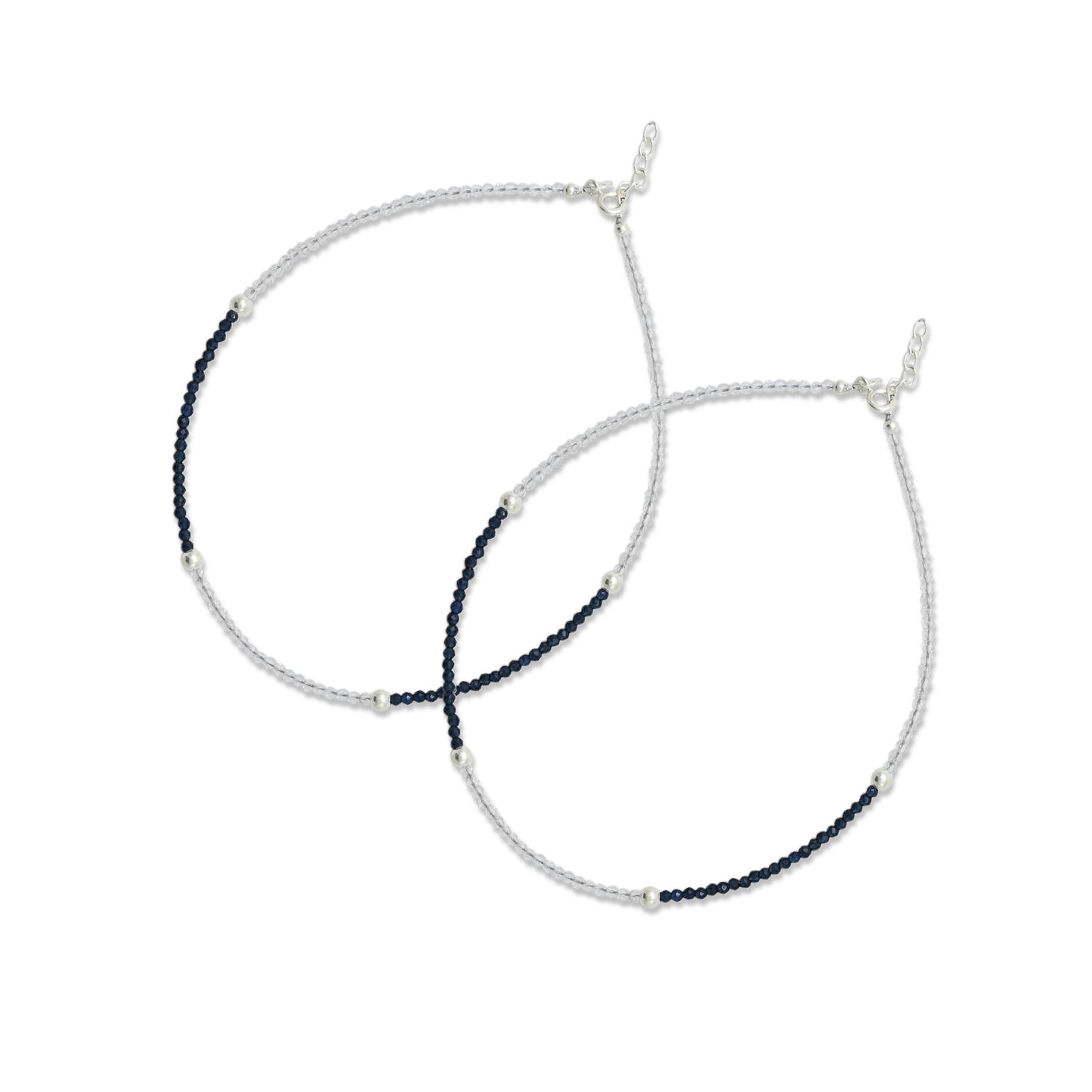 Silver "Grace of the Heaven" Girls Anklet