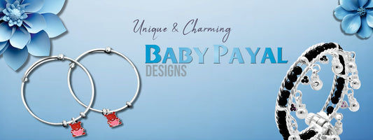 Best Indian Silver Baby Payal Designs Online