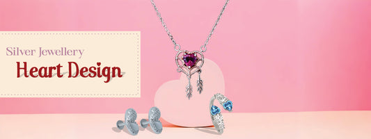 Best Heart Shaped Silver Jewellery to Gift Your Partner