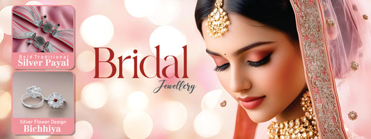 Red Themed Bridal Silver Jewellery Styling Guide for Indian Brides