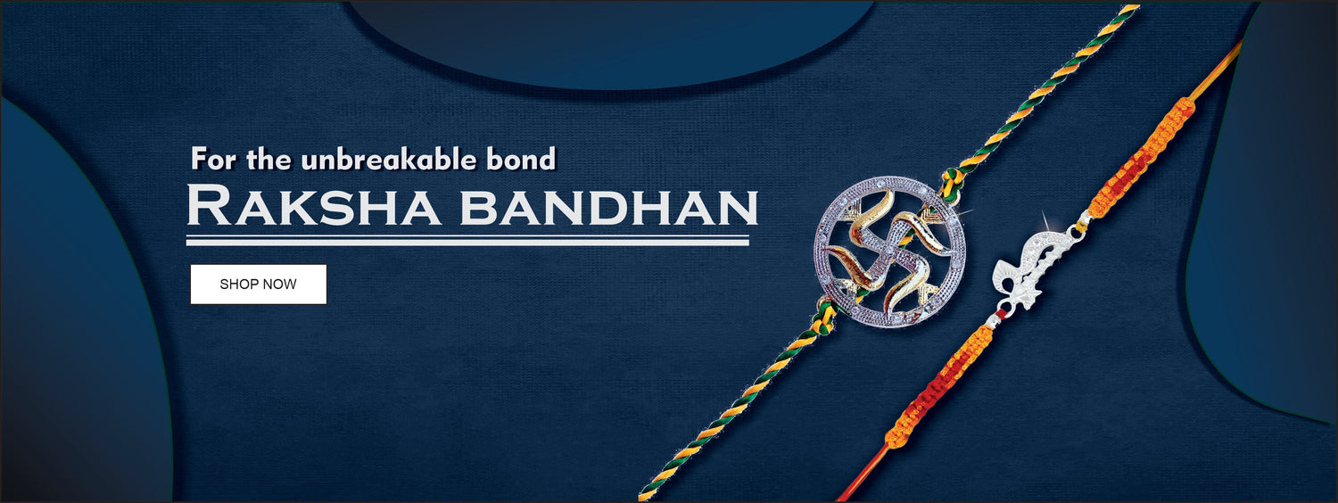 Collection Banner Image for Silver Rakhi Designs for Brother, Kids & Girls Online