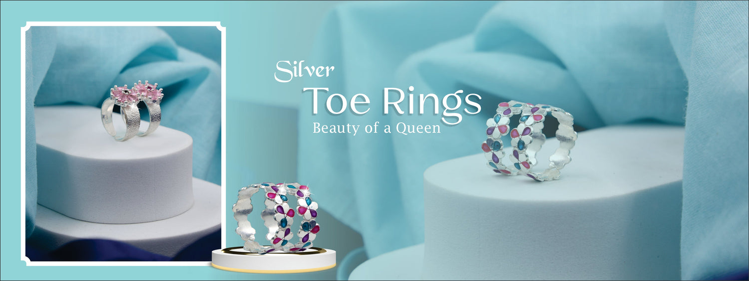 Collection Banner Image for Bichhiya Designs: Buy Silver Toe Rings Online