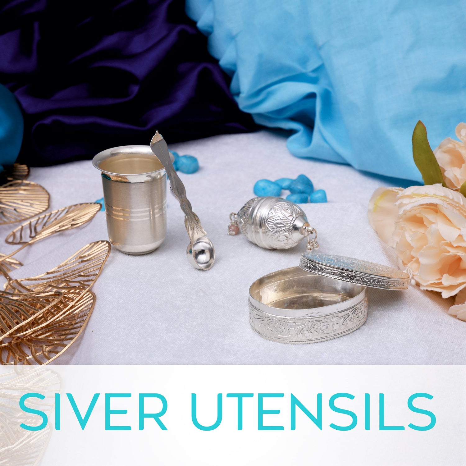 Silver Utensils | Silver Articles, Gift Items & Pooja Items