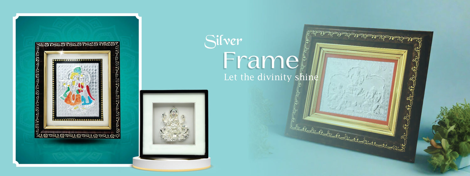 silver frame